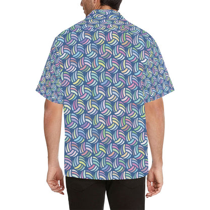 Volleyball Print Design LKS301 Men's Hawaiian Shirt