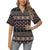 Ethnic Dot Style Print Pattern Women's Hawaiian Shirt