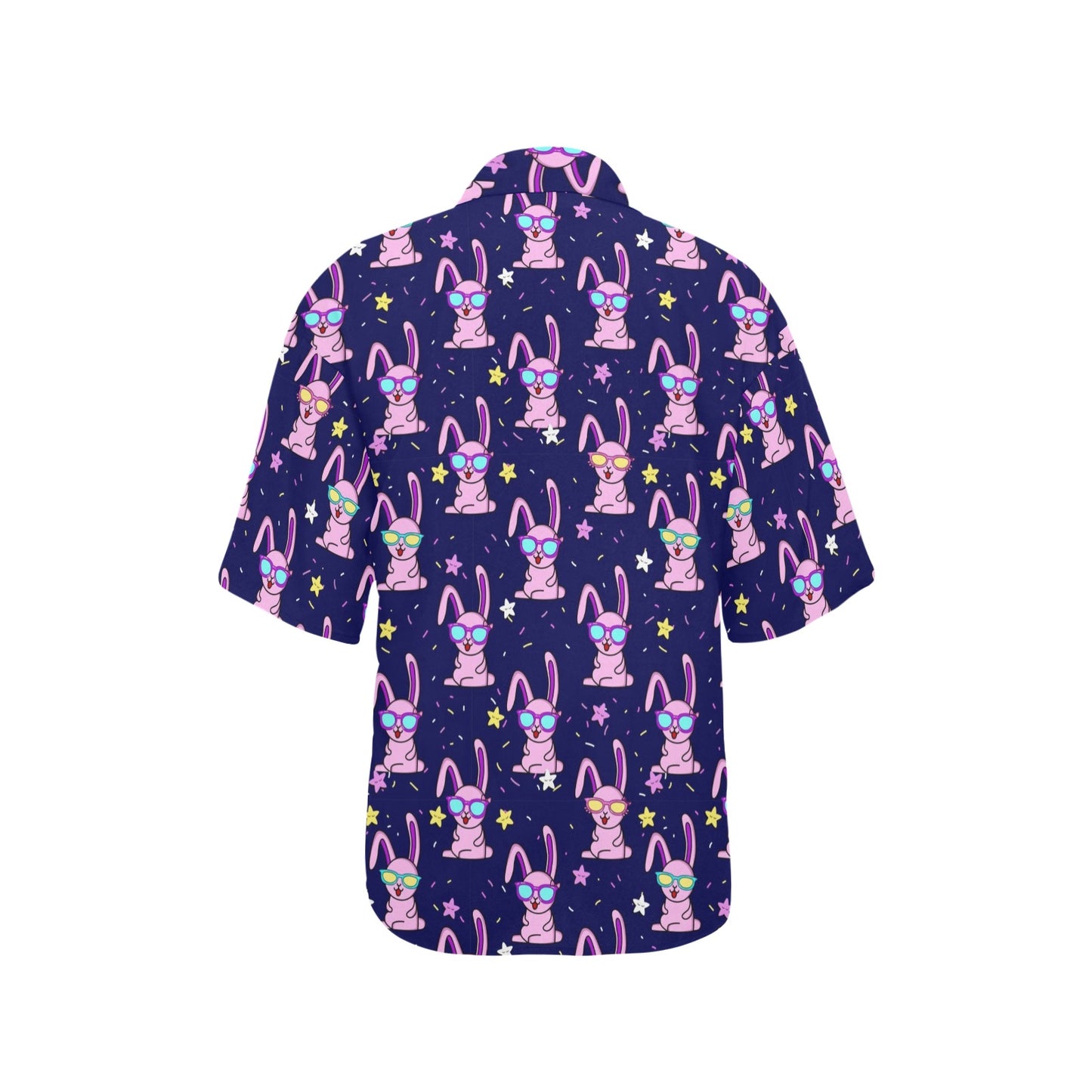 Rabbit Baby Pattern Print Design RB015 Women's Hawaiian Shirt