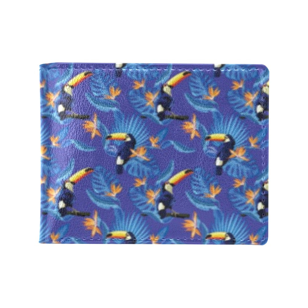 Toucan Print Design LKS306 Men's ID Card Wallet