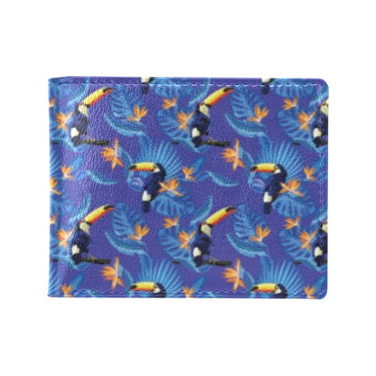 Toucan Print Design LKS306 Men's ID Card Wallet