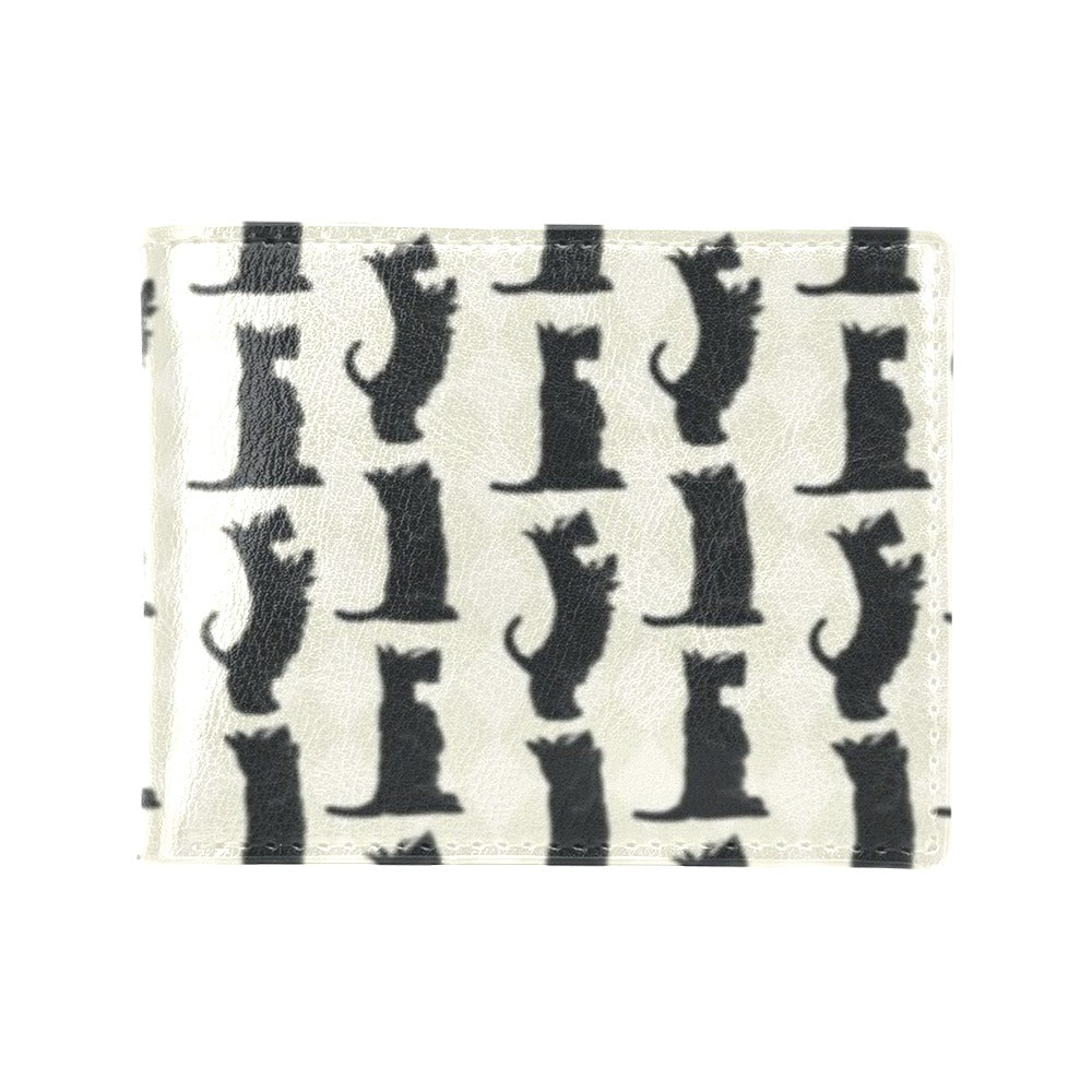 Scottish Terriers Print Design LKS309 Men's ID Card Wallet