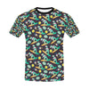 Surfboard T Rex Print Design LKS301 Men's All Over Print T-shirt