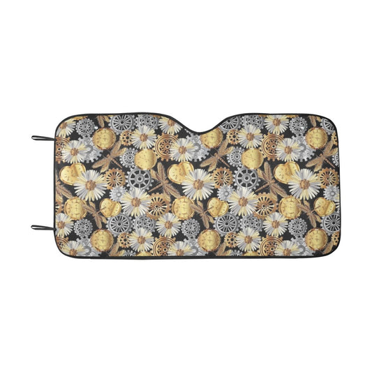 Steampunk Dragonfly Print Design LKS302 Car front Windshield Sun Shade