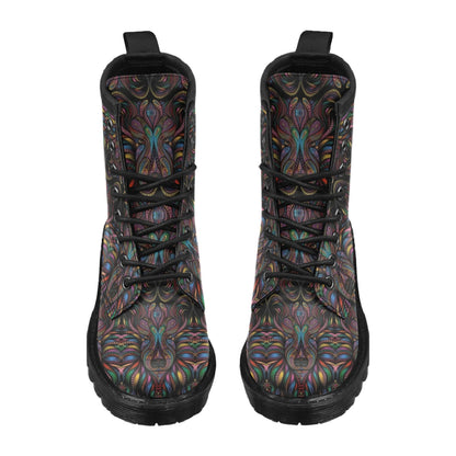 Colorful Art Wolf Women's Boots