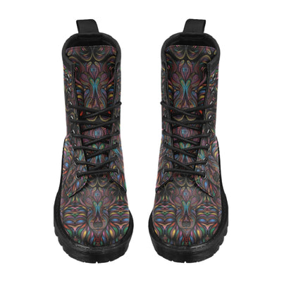 Colorful Art Wolf Women's Boots