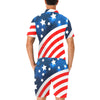 American flag Style Men's Romper