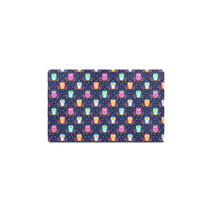 Owl Cute Themed Design Print Kitchen Mat