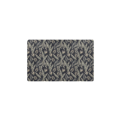 Banana Leaf Pattern Print Design 07 Kitchen Mat