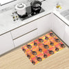 African Girl Aztec Kitchen Mat