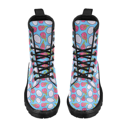 Dragonfruit Pattern Print Design DF04 Women's Boots