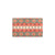 Aztec Red Print Pattern Kitchen Mat