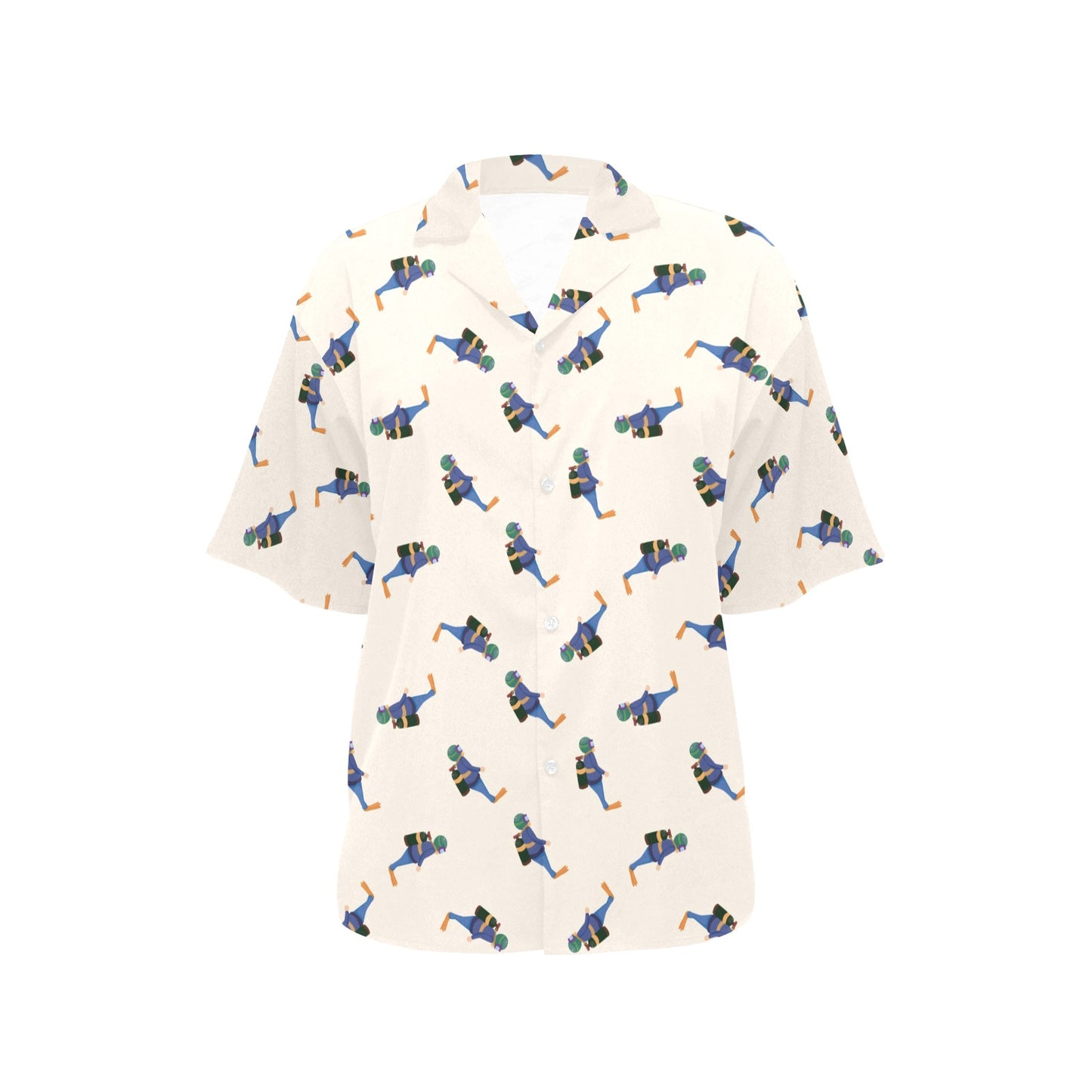 Scuba Driver Print Design LKS301 Women's Hawaiian Shirt