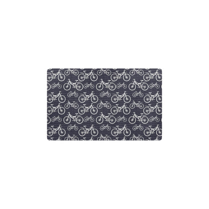 Mountain bike Pattern Print Design 02 Kitchen Mat