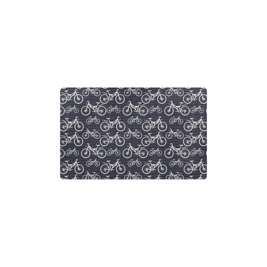Mountain bike Pattern Print Design 02 Kitchen Mat