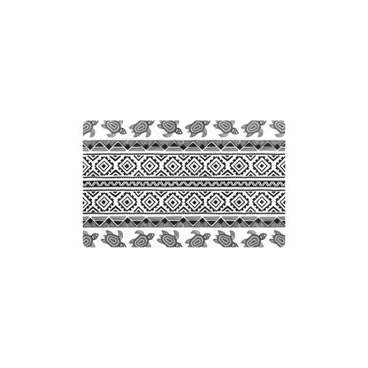 Sea Turtle Tribal Aztec Kitchen Mat