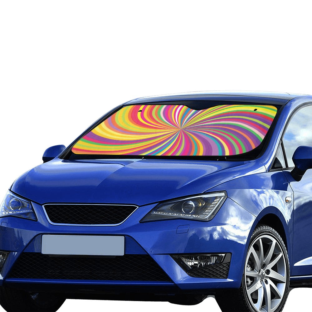 Vortex Print Design LKS301 Car front Windshield Sun Shade