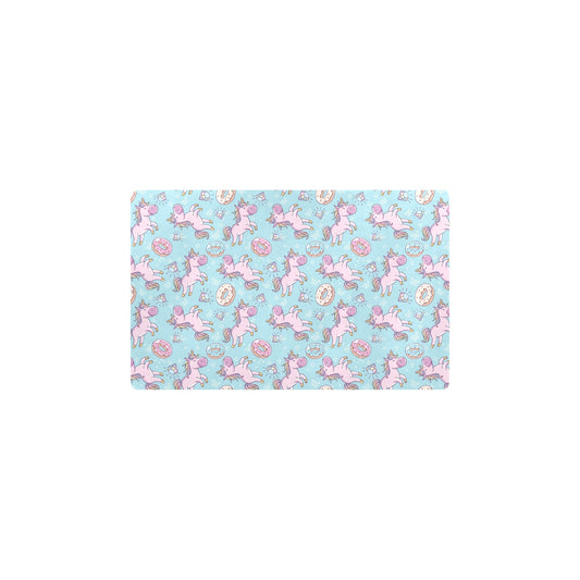 Donut Unicorn Pattern Print Design DN016 Kitchen Mat