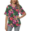 Hawaiian Flower Hibiscus tropical Women's Hawaiian Shirt