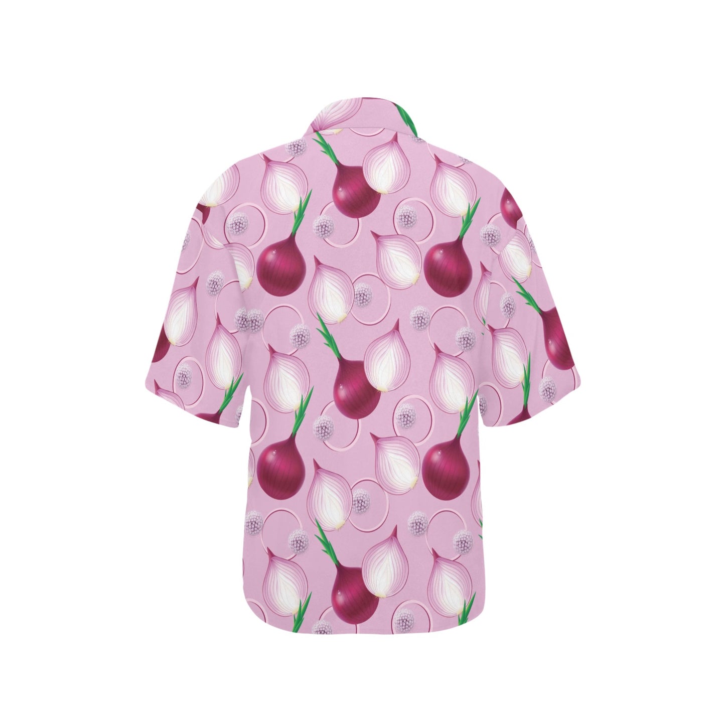 Onion Pattern Print Design A01 Women's Hawaiian Shirt