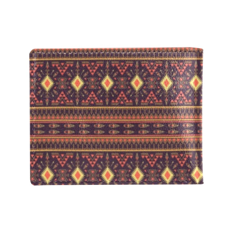 Southwest Ethnic Design Themed Print Men's ID Card Wallet