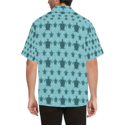 Sea Turtle Print Design LKS305 Men's Hawaiian Shirt
