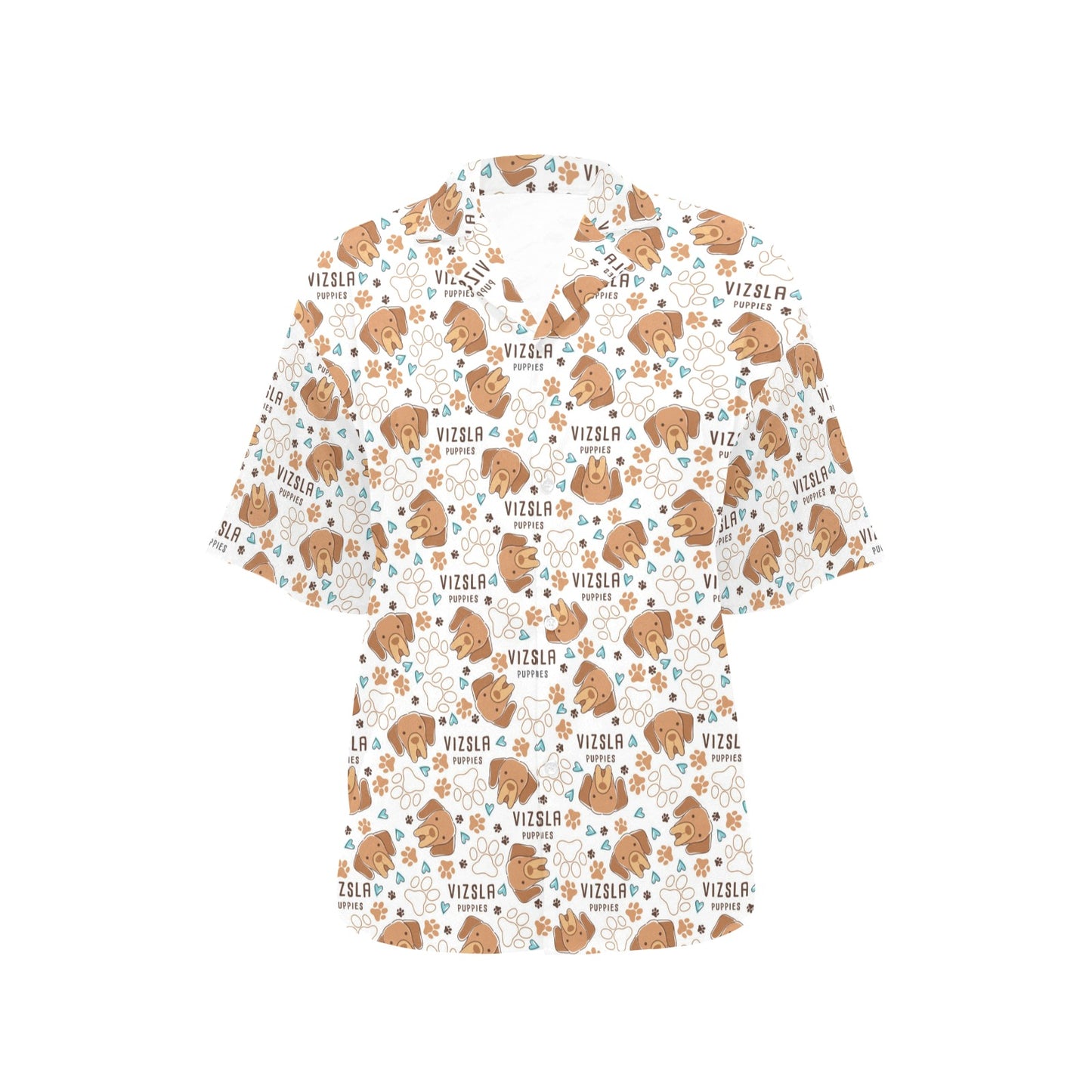 Vizslas Print Design LKS301 Women's Hawaiian Shirt