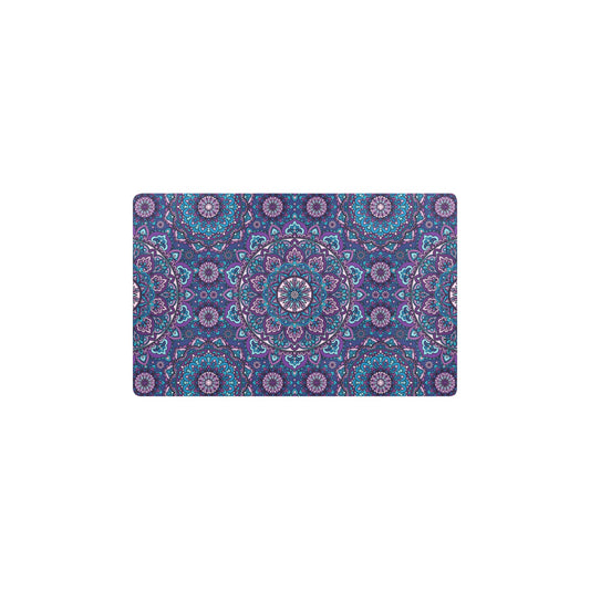 Medallion Pattern Print Design 05 Kitchen Mat