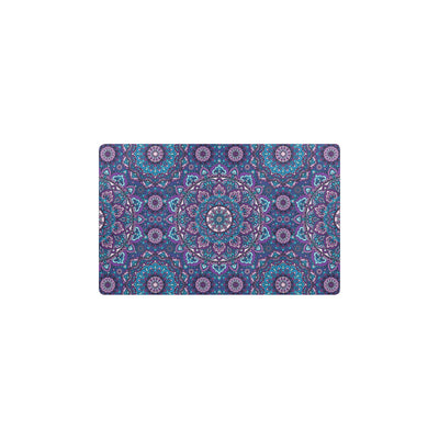 Medallion Pattern Print Design 05 Kitchen Mat