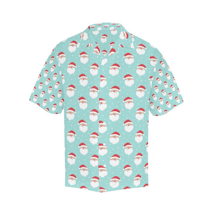 Santa Print Design LKS308 Men's Hawaiian Shirt