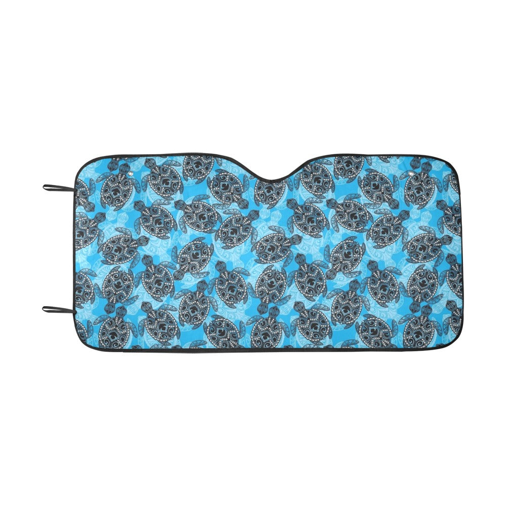 Tribal Pattern Print Design LKS307 Car front Windshield Sun Shade