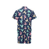 Hummingbird Cute Pattern Print Design 01 Men's Romper