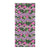 Hibiscus Pink Zigzag Line Pattern Design LKS307 Beach Towel 32" x 71"
