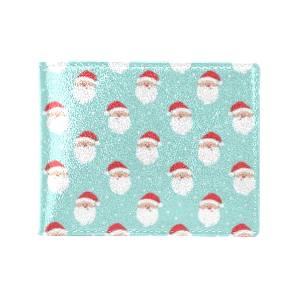 Santa Print Design LKS308 Men's ID Card Wallet