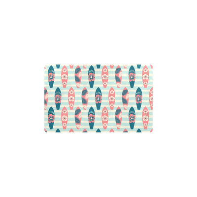 Aloha Hawaii Surfboard Pattern Print Design 02 Kitchen Mat