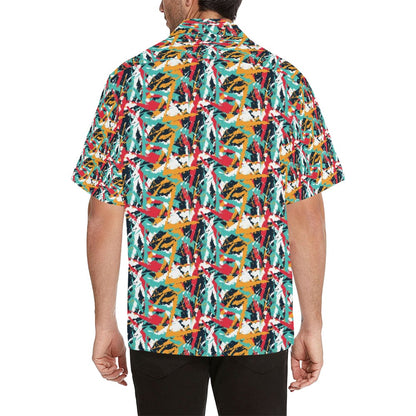 Splatter Print Design LKS304 Men's Hawaiian Shirt