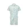 Cherry Blossom Pattern Print Design 02 Men's Romper