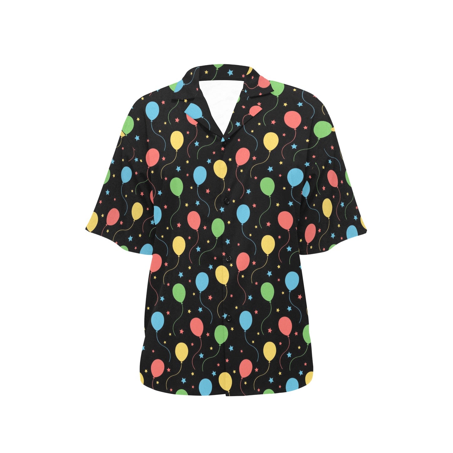 Ballon Colorful Pattern Print Design 04 Women's Hawaiian Shirt
