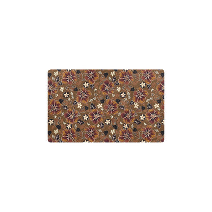 Hawaiian Themed Pattern Print Design H01 Kitchen Mat