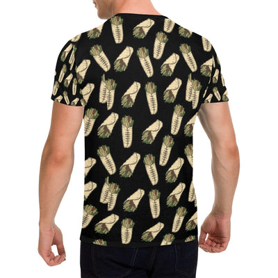 Burrito Print Design LKS303 Men's All Over Print T-shirt