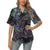 Tropical Palm Leaves Pattern Brightness Women's Hawaiian Shirt