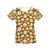 Smiley Face Emoji Print Design LKS303 Women's  T-shirt