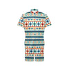 Aztec Pattern Print Design 02 Men's Romper