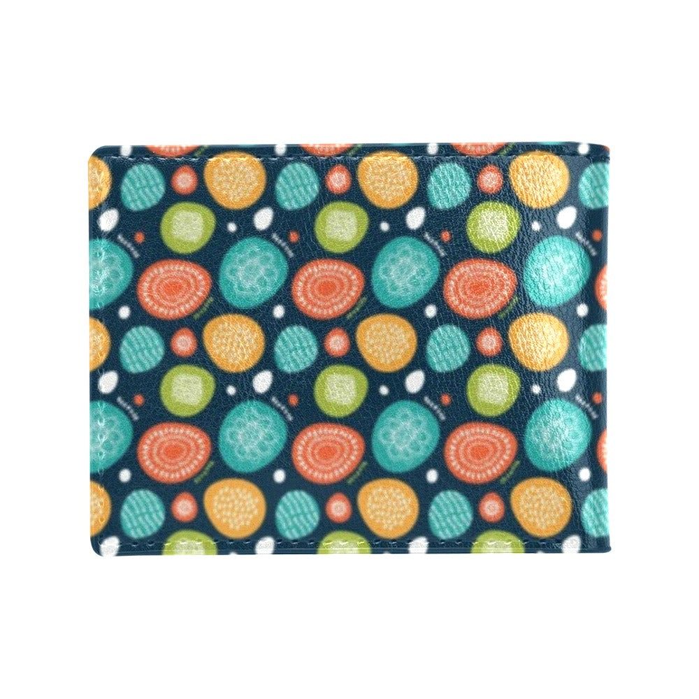 Swedish Themed Design Men's ID Card Wallet