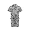 Polynesian Tribal Pattern Men's Romper