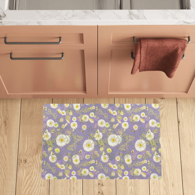 Daisy Pattern Print Design DS011 Kitchen Mat