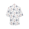 Anchor Pattern Print Design 06 Women's Hawaiian Shirt