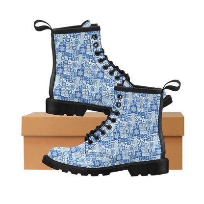 Swedish Print Pattern Women's Boots