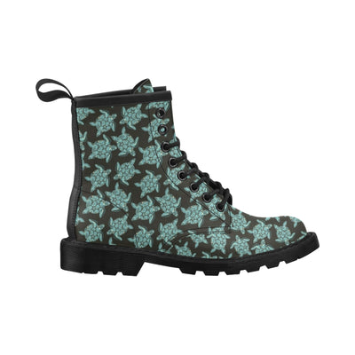 Sea Turtle Print Design LKS302 Women's Boots