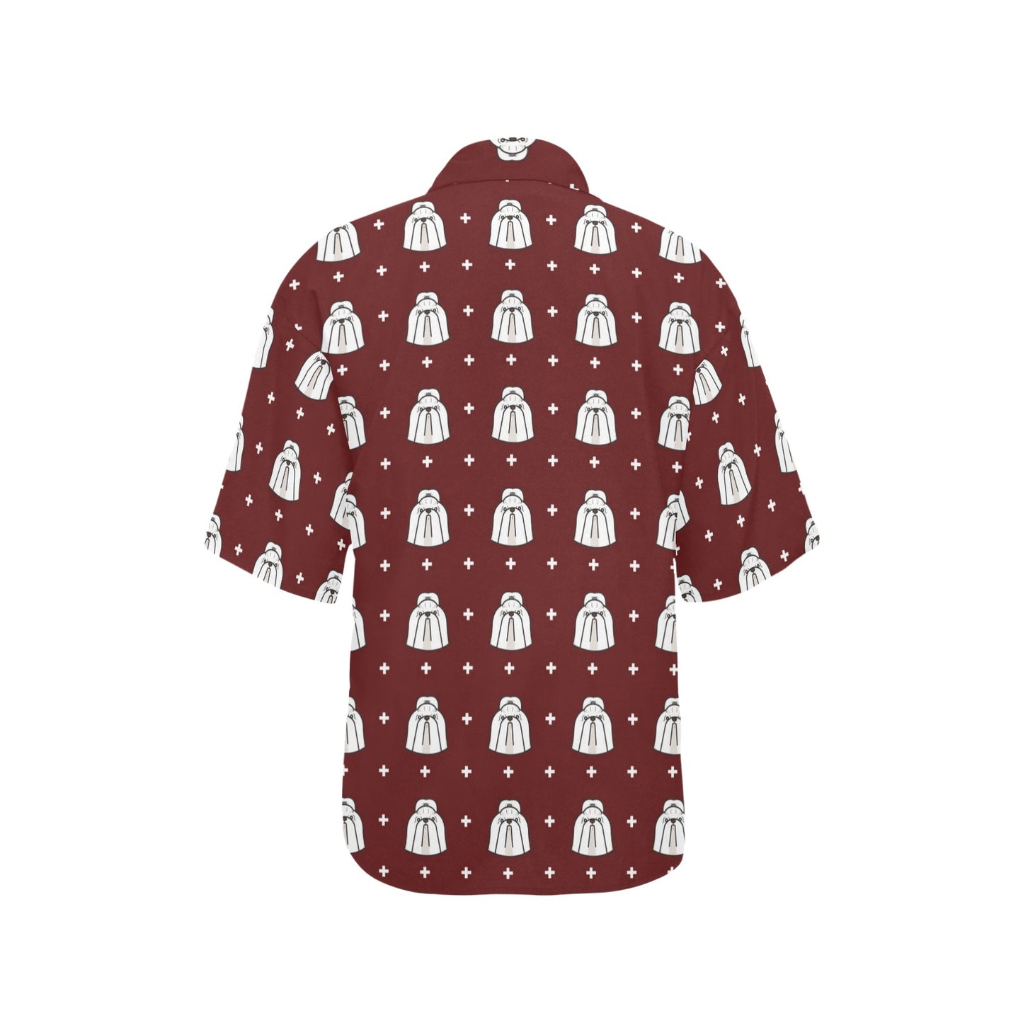 Shih Tzu Print Design LKS301 Women's Hawaiian Shirt